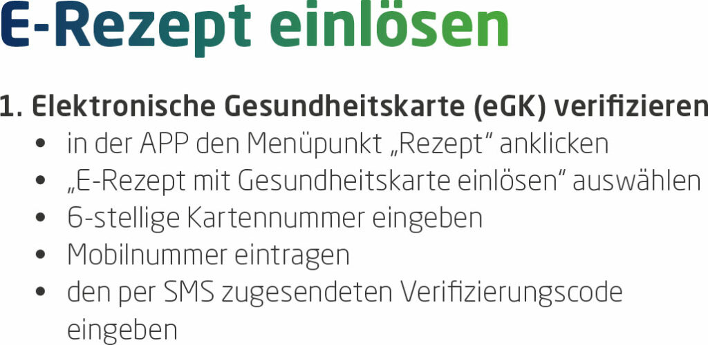 E-Rezept per App einlösen